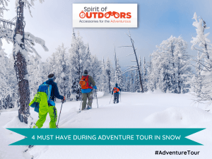 adventure tour in Snow