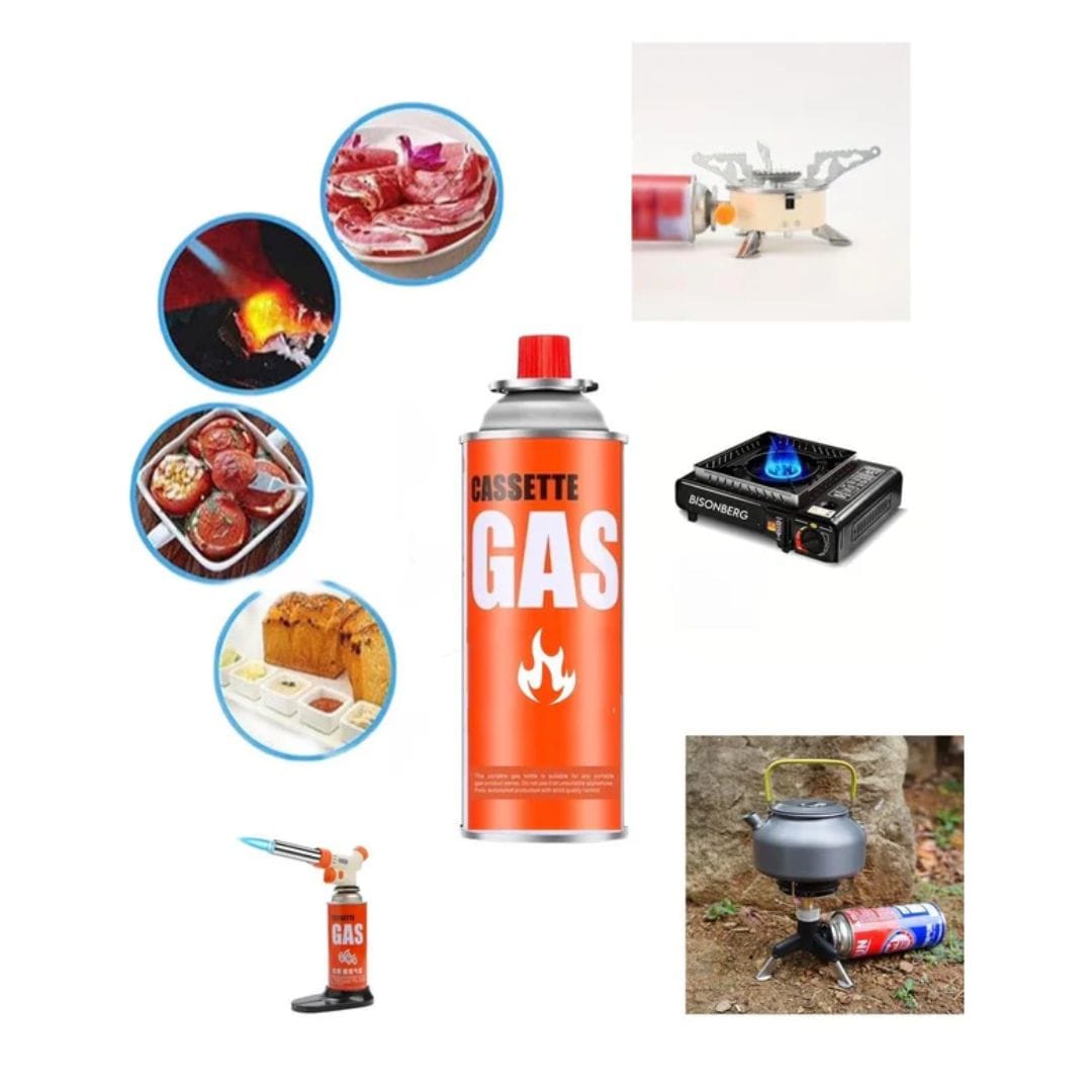 Butane Gas Canister 225GM (Pack of 5) - Image 3