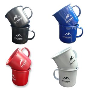 BRUTFORCE Camping Enamel Mugs